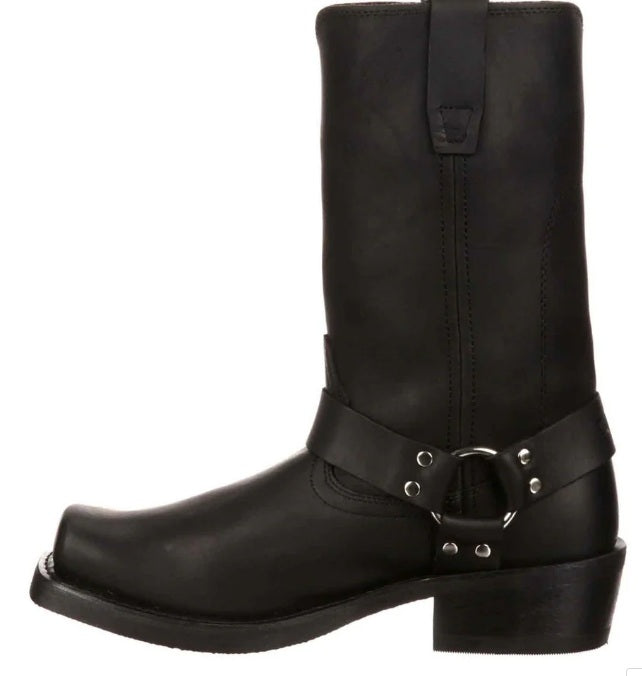 Durango Men's Harness Biker Boots DB510 in Black