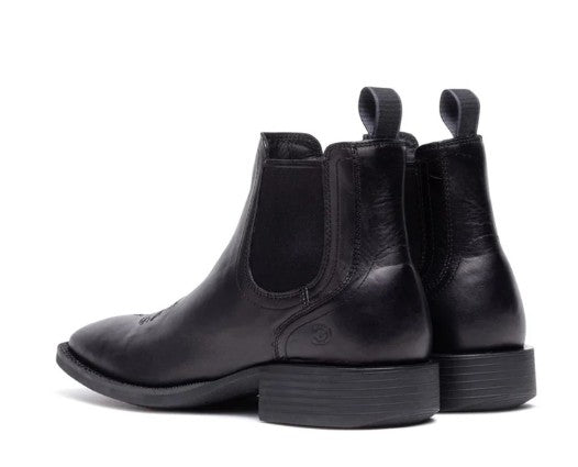 Durango DDB0525 Men's Shyloh Chelsea Boots in Polished Black Onyx