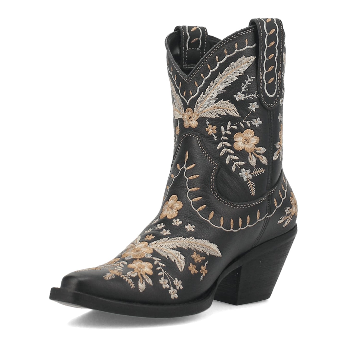 Dingo Primrose in Black DI748 Ladies Ankle Boots