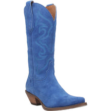 Load image into Gallery viewer, Dingo Out West Electric Blue DI920 Ladies Cowboy Boot
