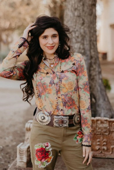 Rodeo Quincy Dona Isabella Ladies Western Blouse