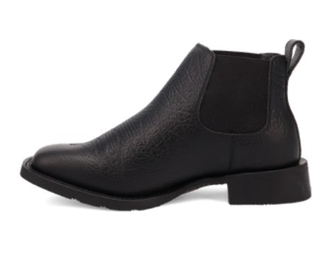 Laredo Devlin Black 70008 Mens Cowboy Ankle Boots