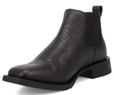 Laredo Devlin Black 70008 Mens Cowboy Ankle Boots