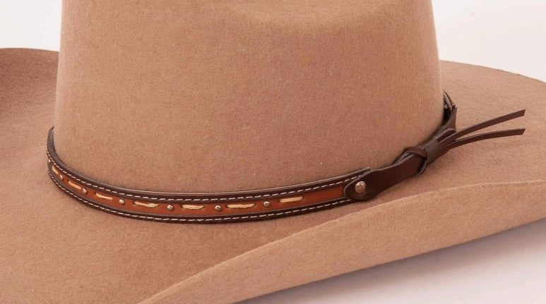American Hat Makers Dillon Brown Hat Band