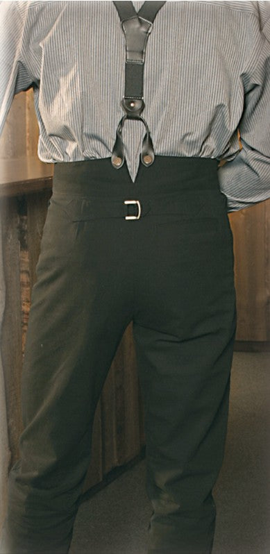 Star & Stripes Dillon in Black style western trousers