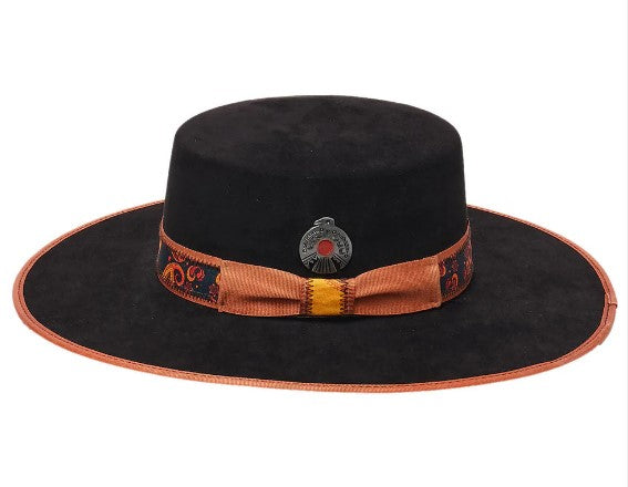 California Hat Co CA-MF-2230 Dinah Wide Brim Fedora Western Hat