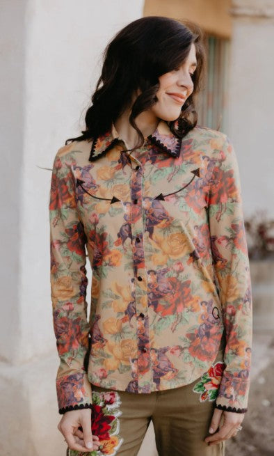 Rodeo Quincy Dona Isabella Ladies Western Blouse