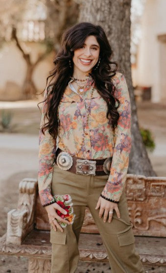 Rodeo Quincy Dona Isabella Ladies Western Blouse