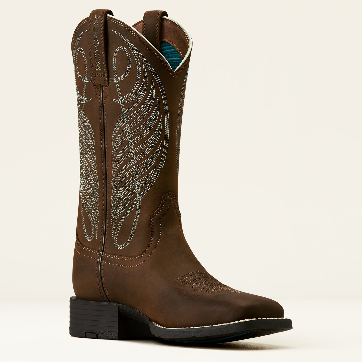 Ariat Ladies 10018528 Round Up Wide Square Toe