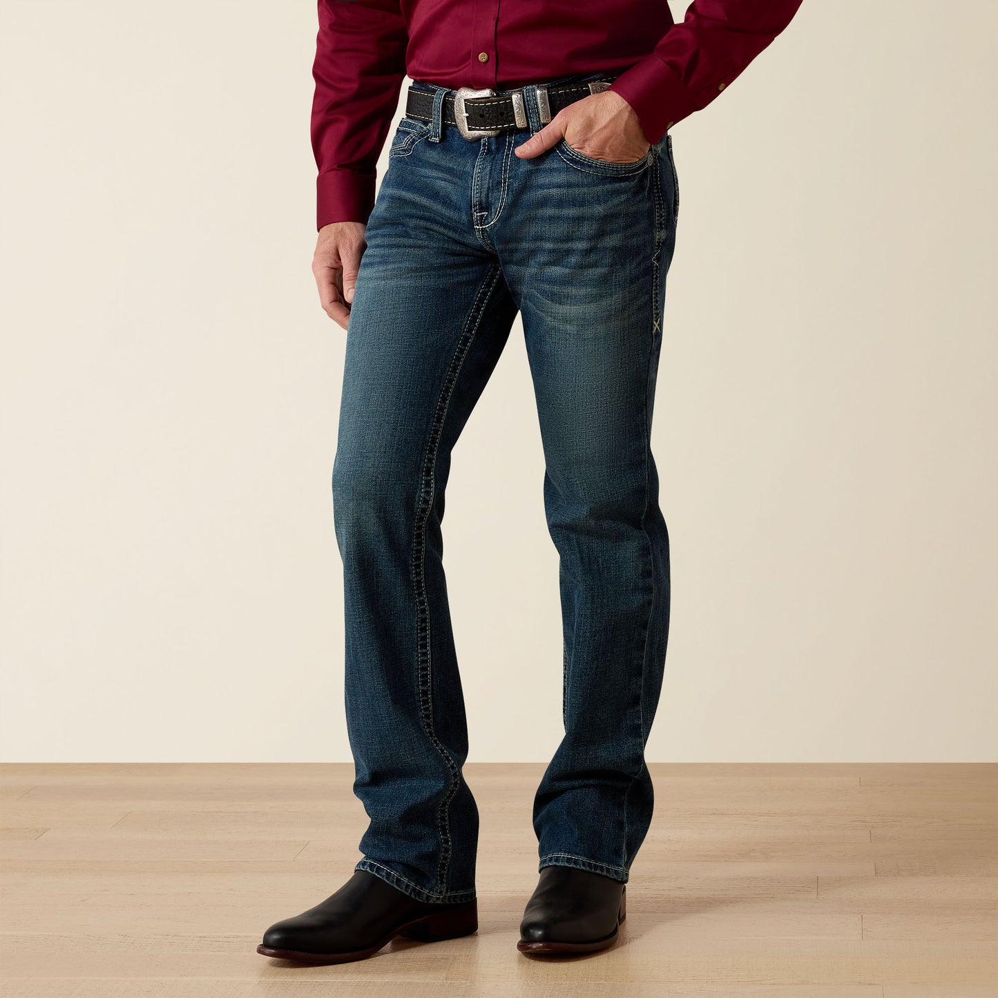 Ariat M7 Rocker Stretch Coltrane Stackable Straight Leg Jeans 10027748