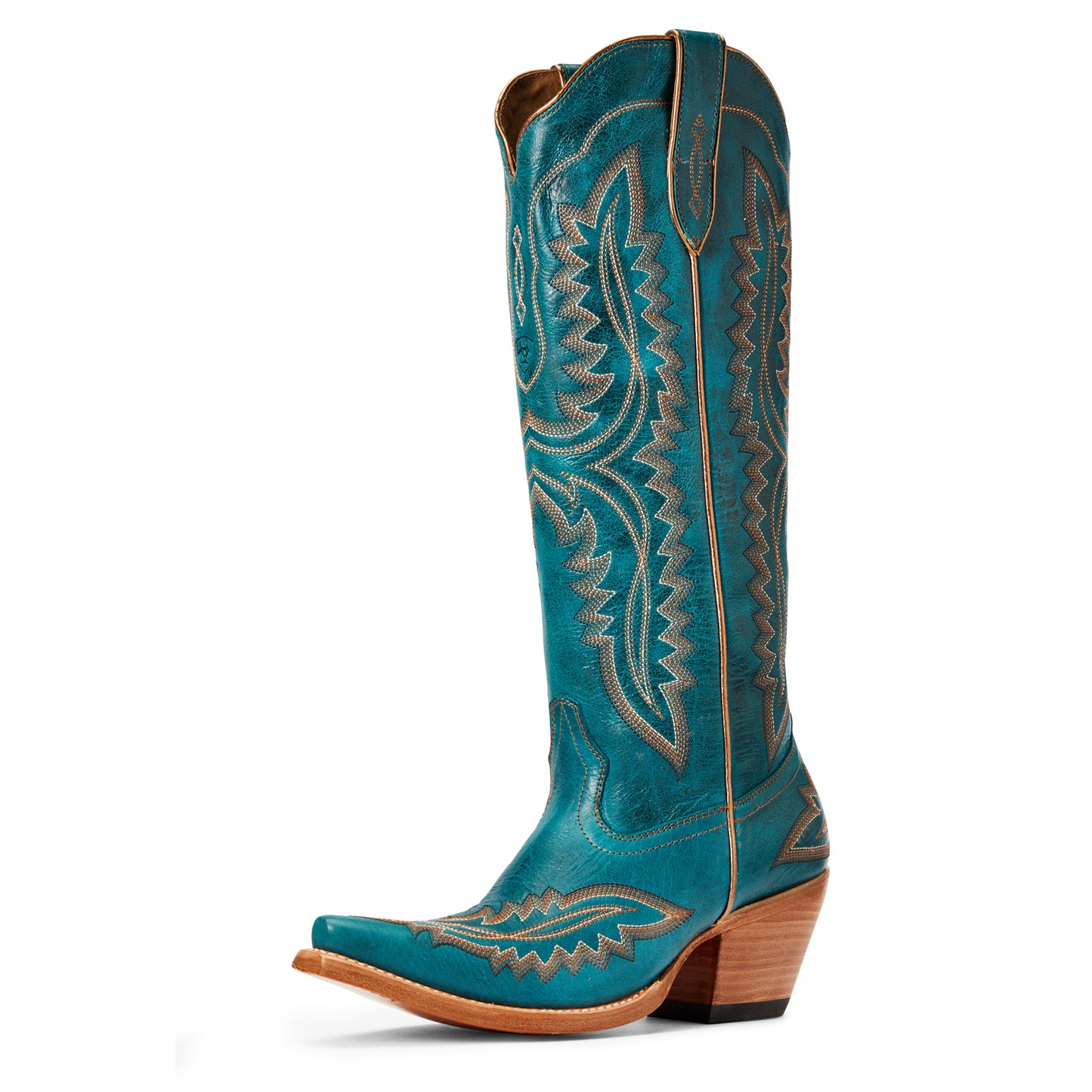 Ariat Ladies 10034004 Casanova X Toe Western Boot in Turquoise Limited Edition