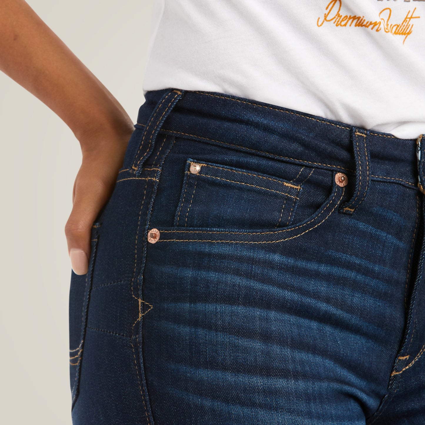 Ariat Ladies R.E.A.L. High Rise Ballary Boot Cut Jeans 10036813