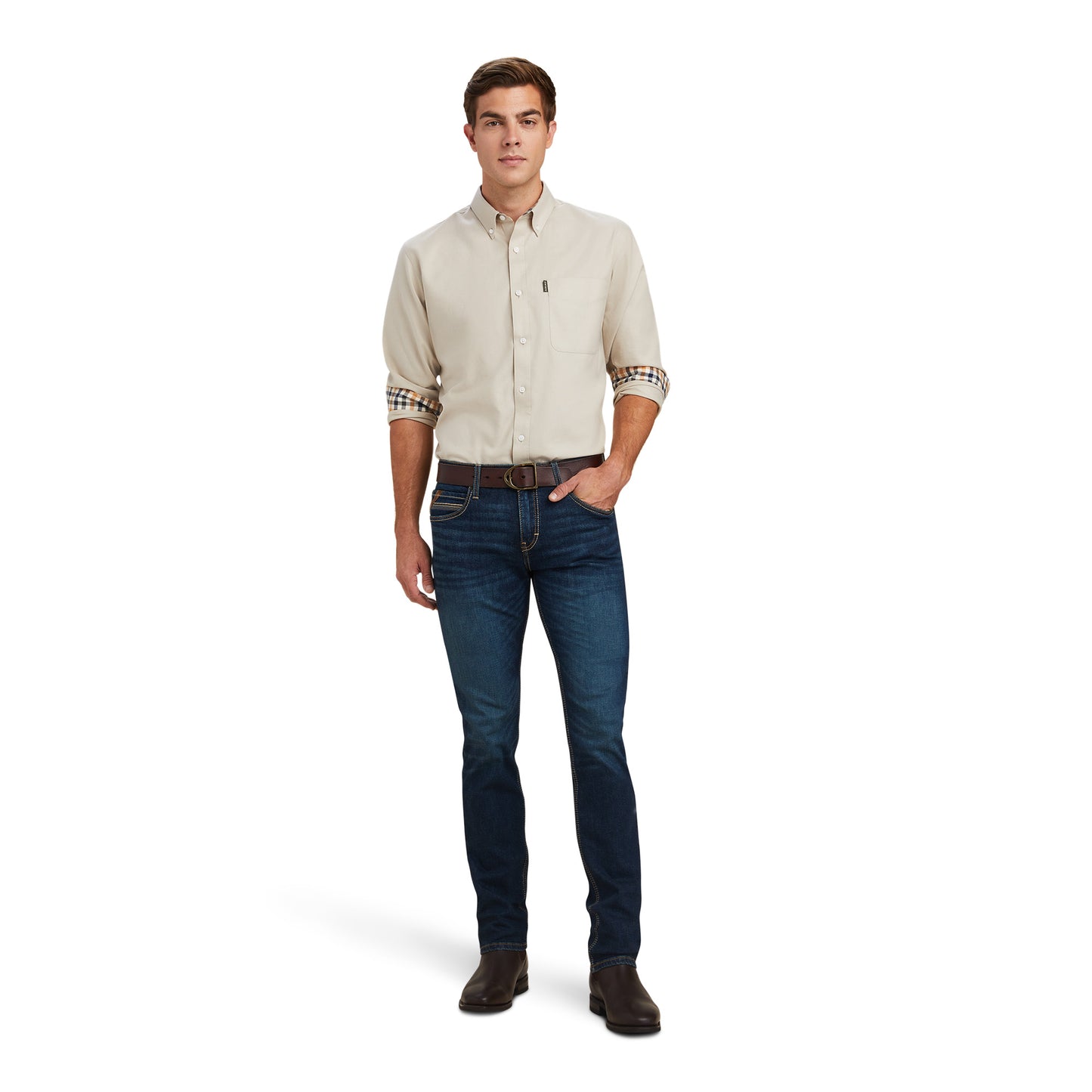 Ariat M8 Mens Modern TekStretch Brawley Slim Leg Jeans 10041091