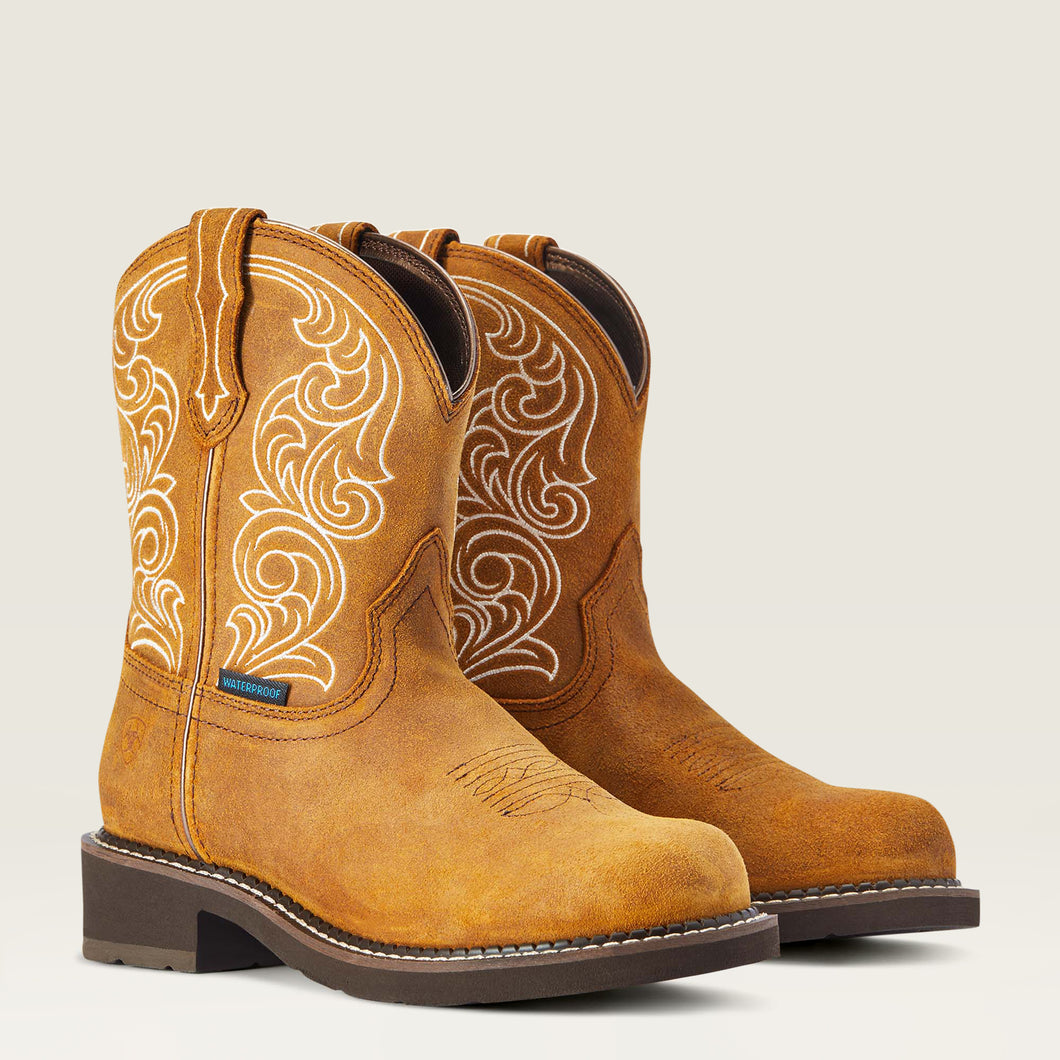 Ariat Ladies 10042417 Fatbaby Heritage Waterproof Western Boots