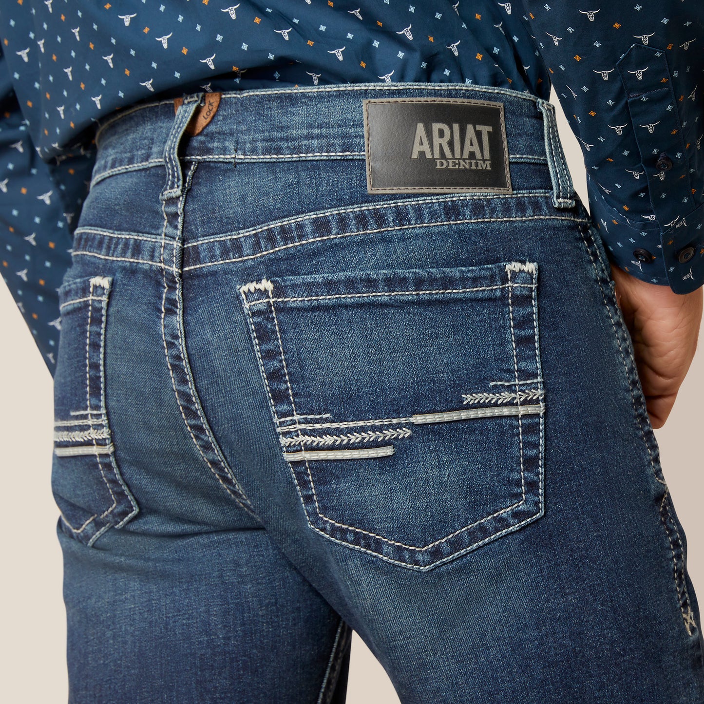 Ariat MEN'S M8 Modern TekStretch Easton Slim Jeans 10045385