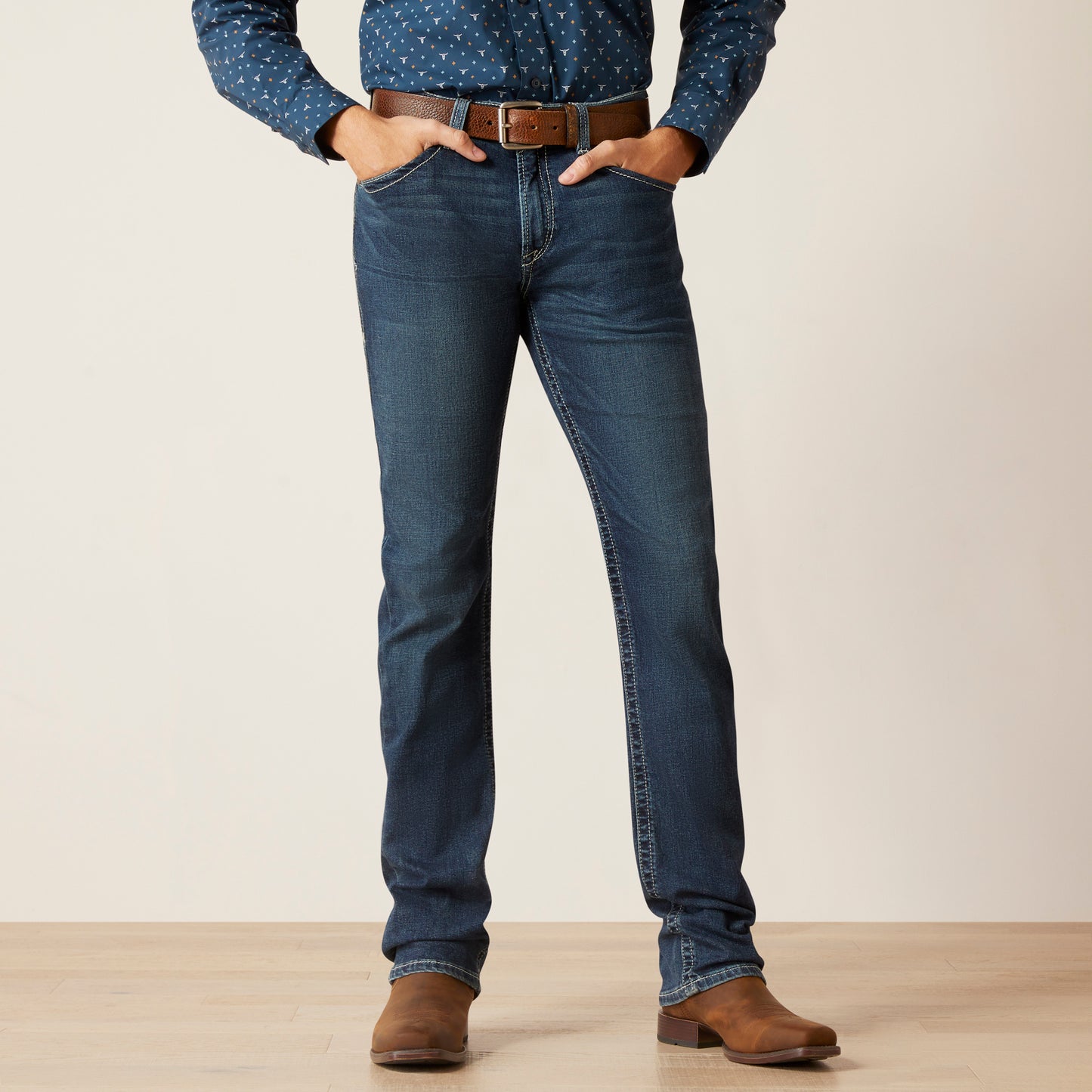 Ariat MEN'S M8 Modern TekStretch Easton Slim Jeans 10045385