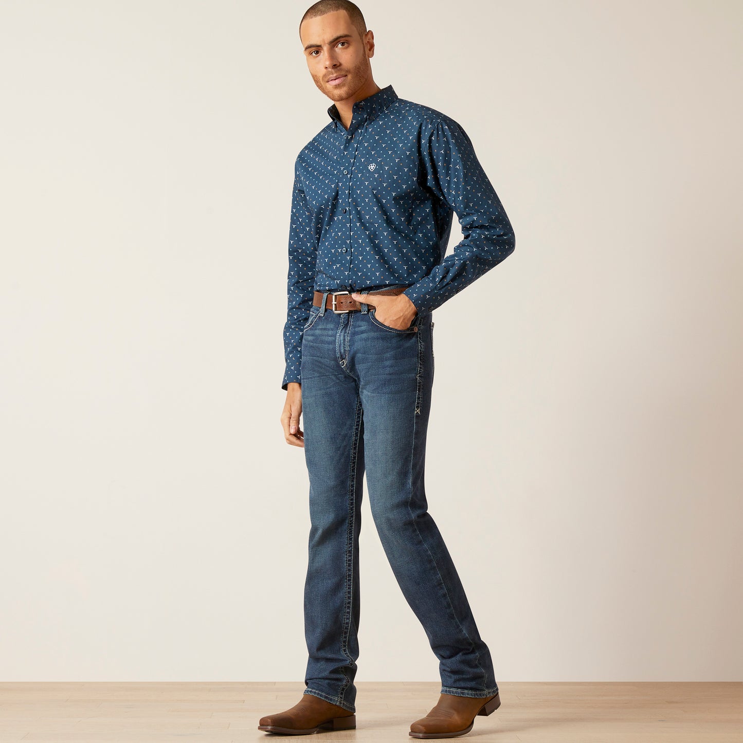 Ariat MEN'S M8 Modern TekStretch Easton Slim Jeans 10045385