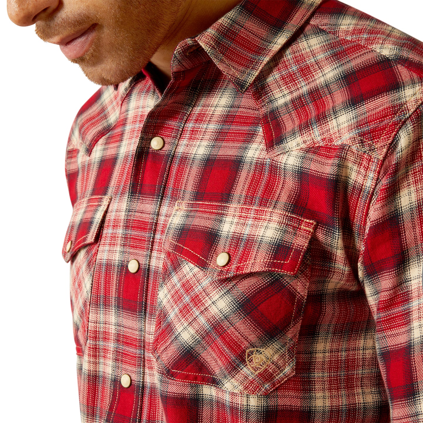 Ariat Mens Herschel Retro Snap Long Sleeved Shirt 10052316