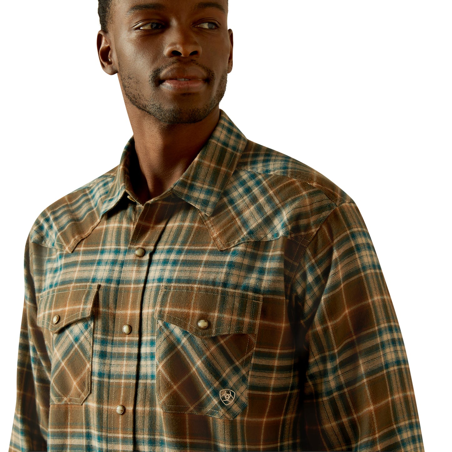 Ariat Mens Henry Retro Snap Long Sleeved Shirt 10062220