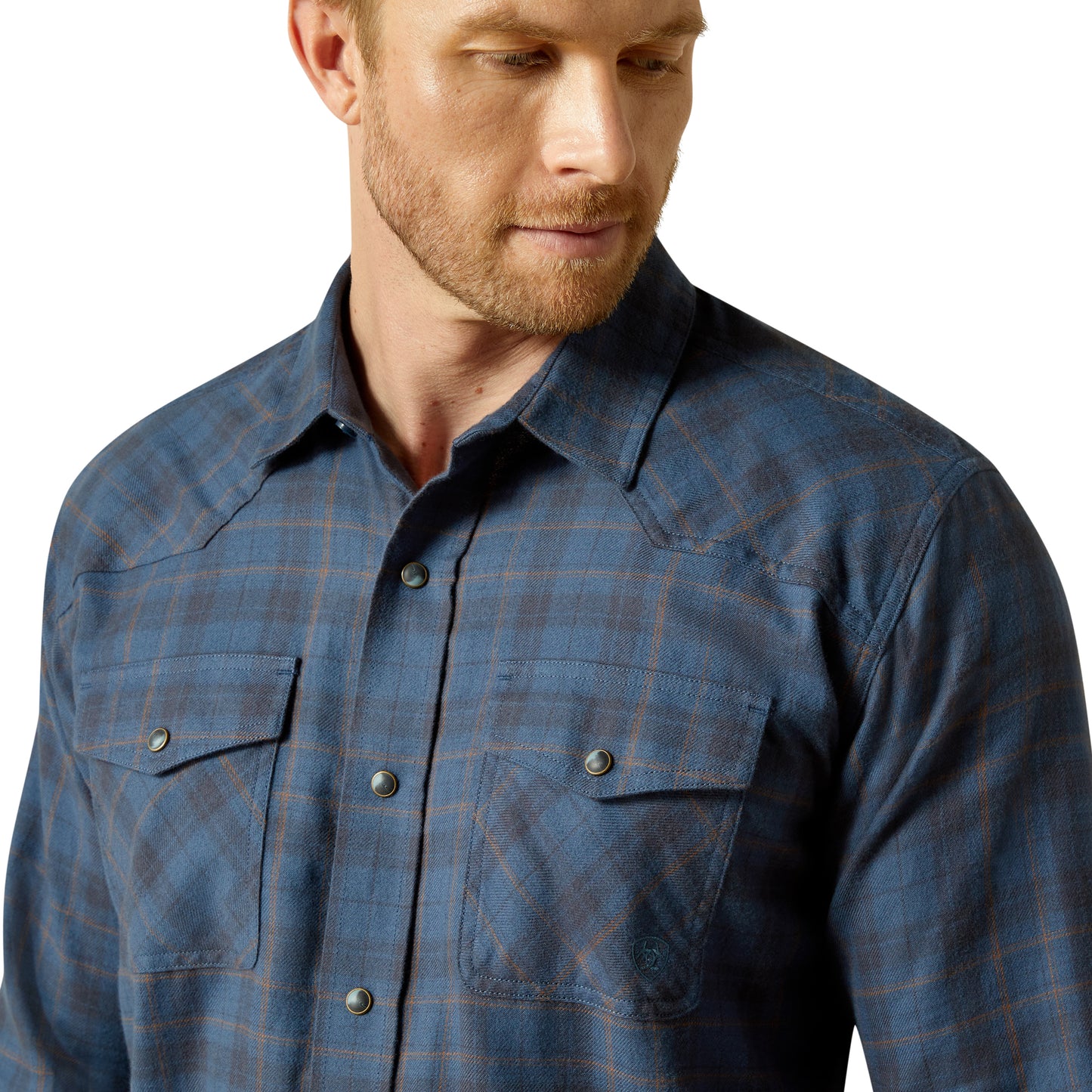 Ariat Mens Holland Retro Snap Long Sleeved Shirt 10062222