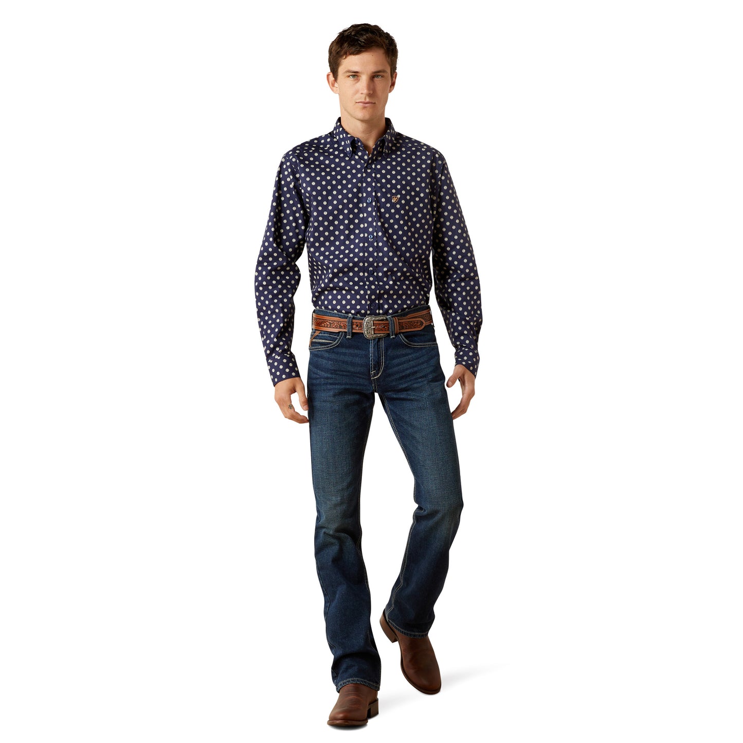 Ariat Mens Sammy Fitted Western Shirt 10062246