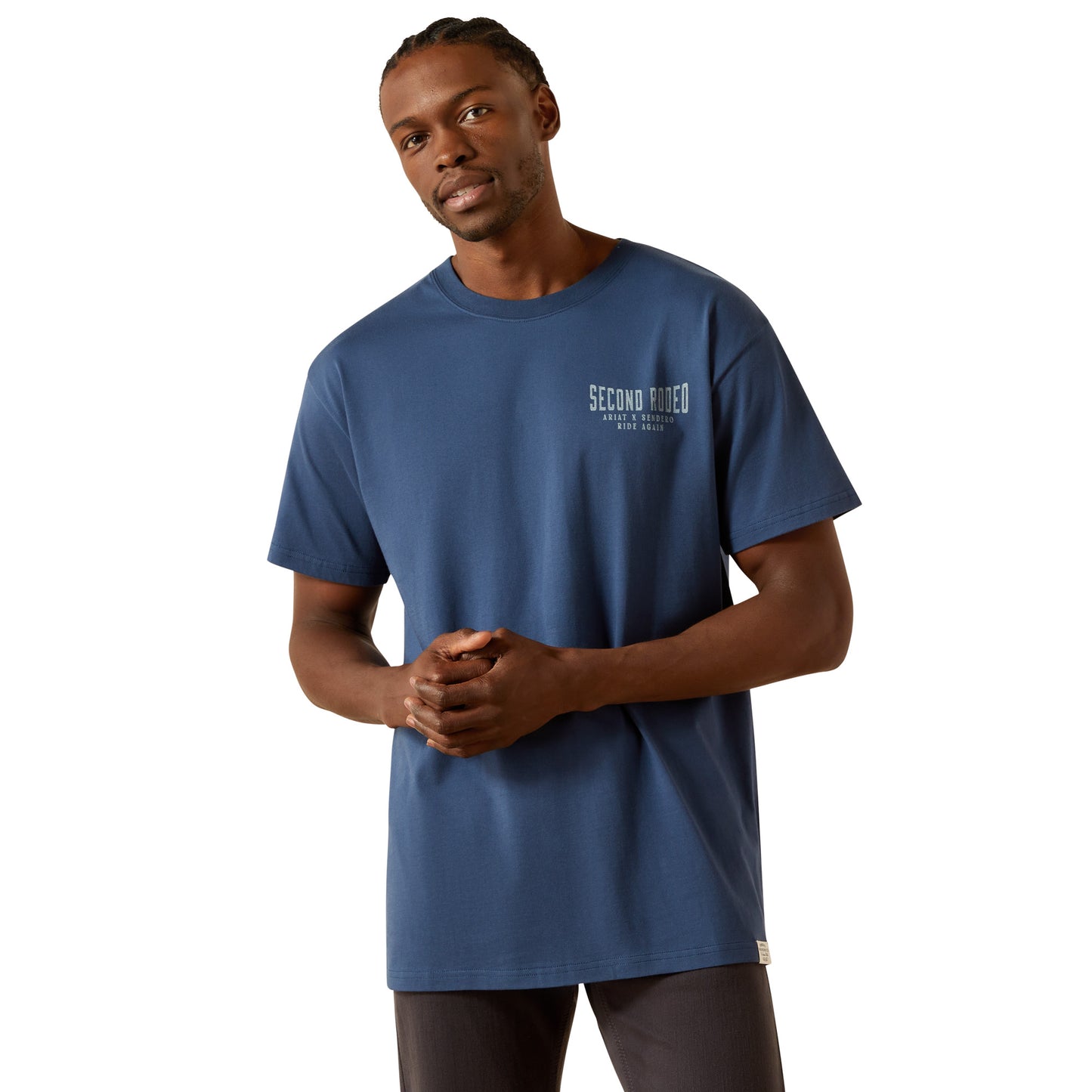 Ariat Unisex Sendero Second Rodeo T-Shirt 10062403 Dark Demin