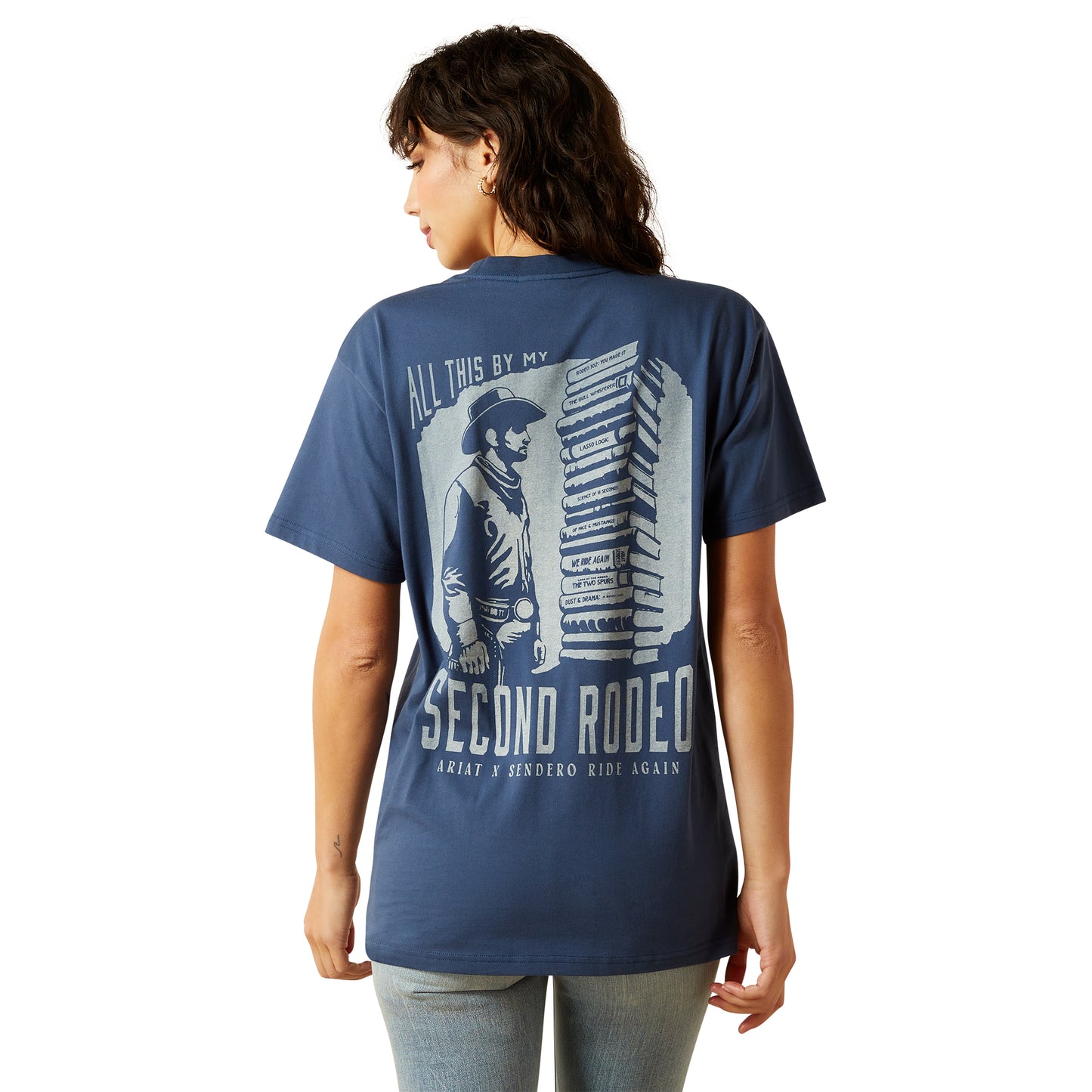 Ariat Unisex Sendero Second Rodeo T-Shirt 10062403 Dark Demin