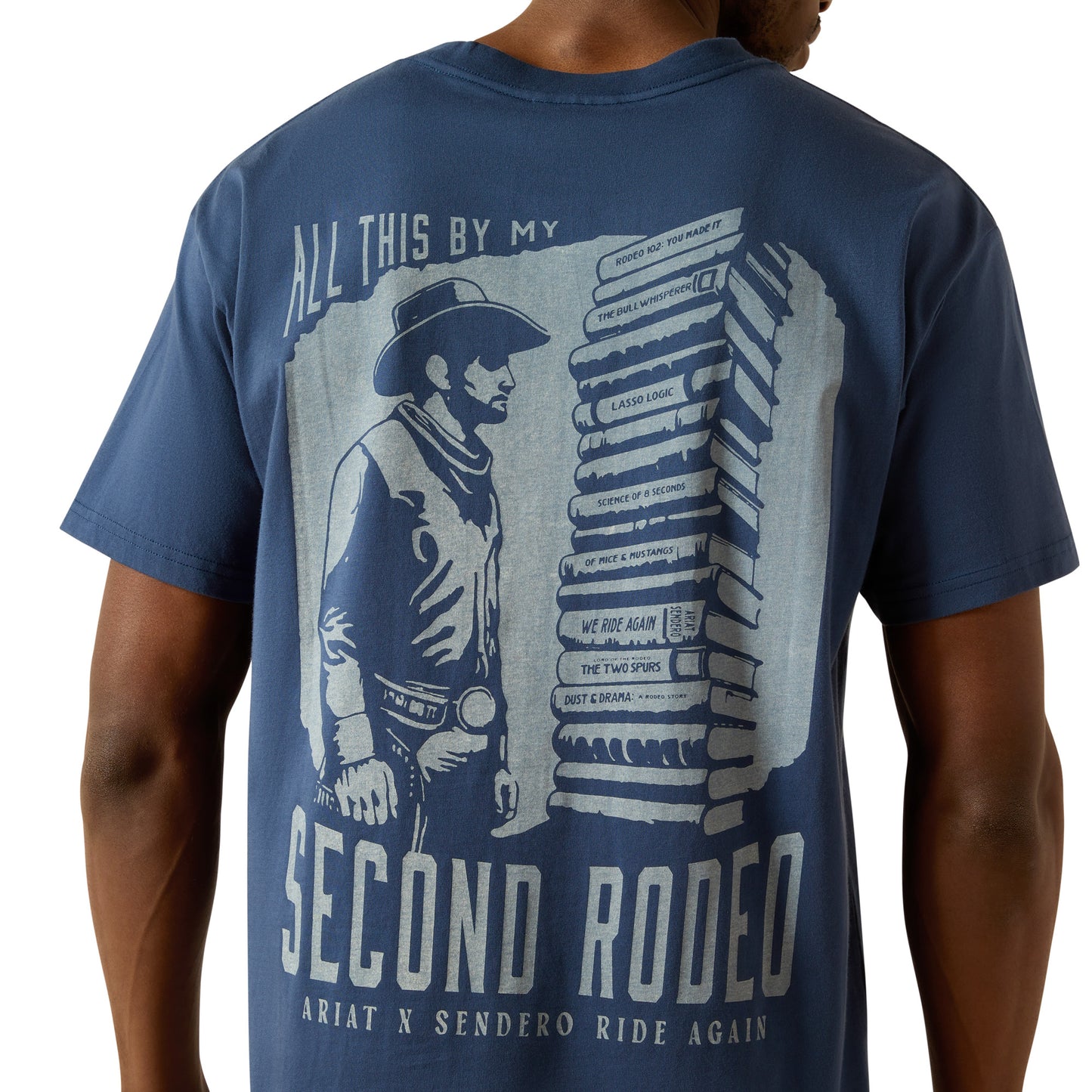 Ariat Unisex Sendero Second Rodeo T-Shirt 10062403 Dark Demin