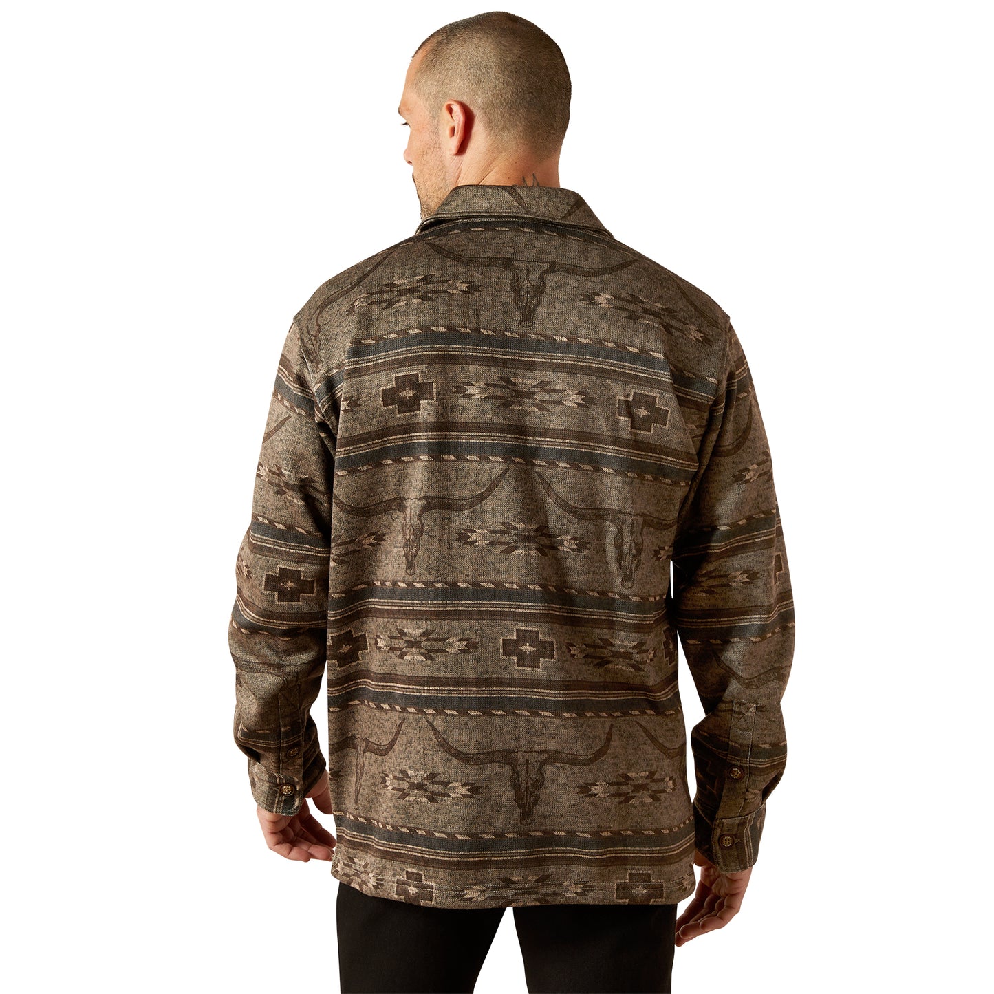 Ariat Mens 10062681 Caldwell Printed Shirt Jacket