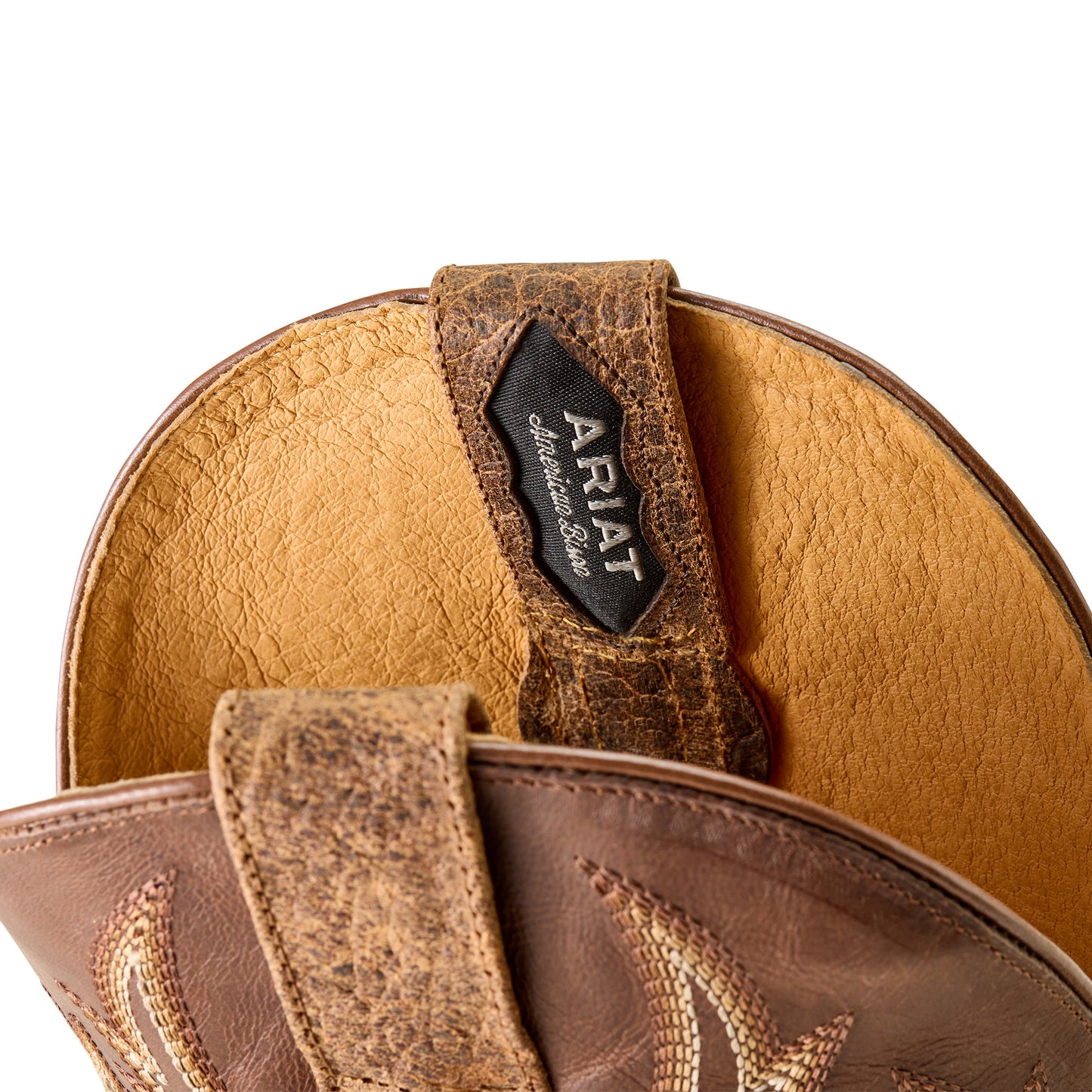 Ariat Mens 10063782 Futurity Platinum Cowboy Boots in Saddle Brown Bison