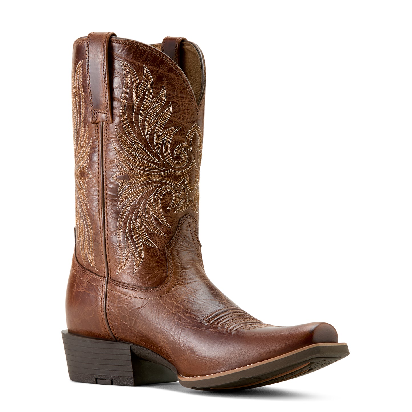 Ariat Mens 10063959 Sport Narrow Cutter Toe Cowboy Boot in Dark Tan