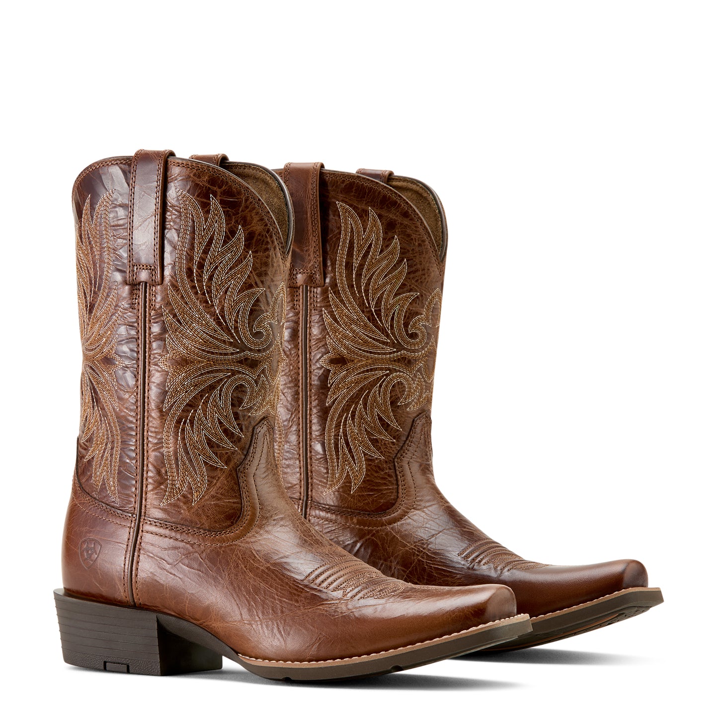 Ariat Mens 10063959 Sport Narrow Cutter Toe Cowboy Boot in Dark Tan