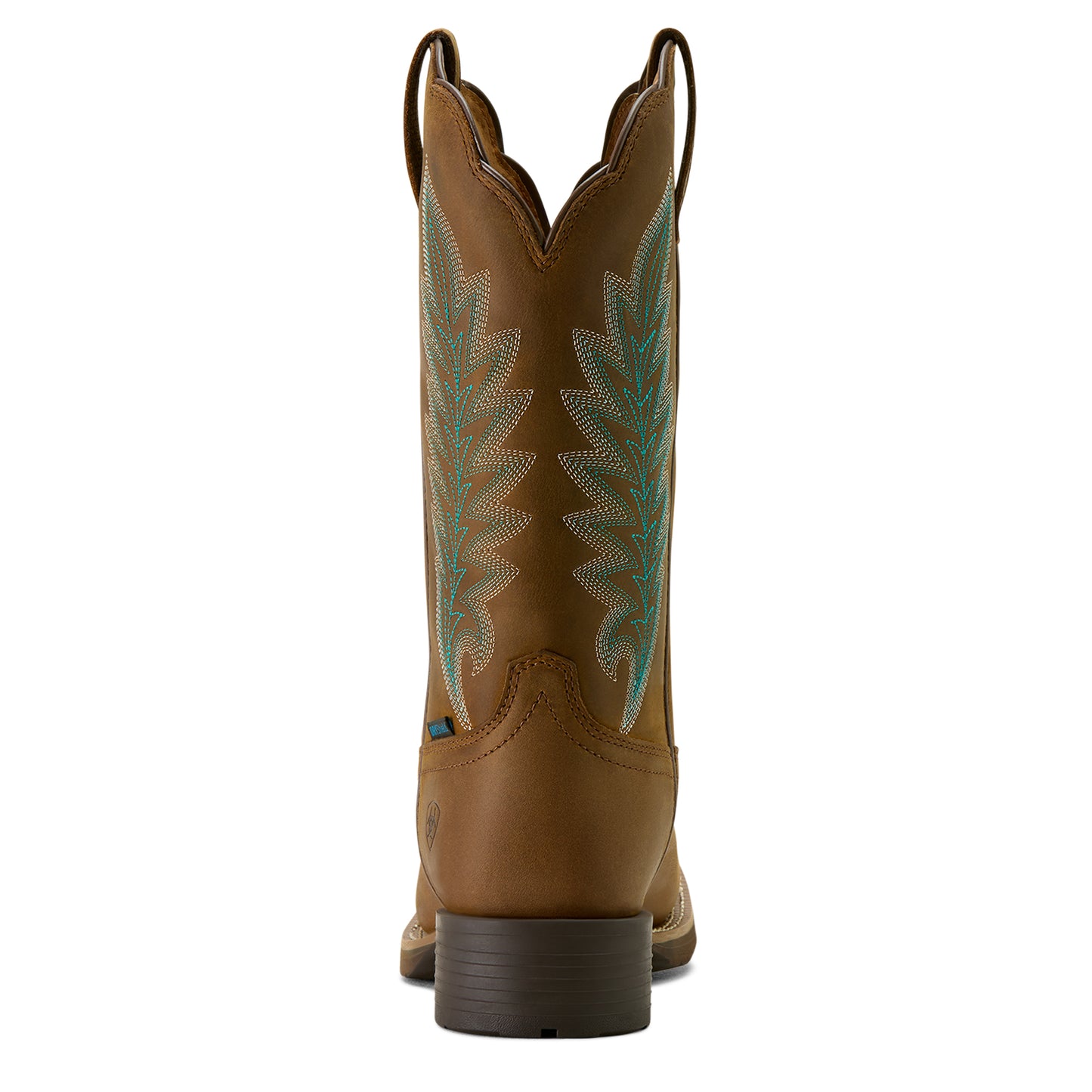 Ariat Ladies 10029728 Hybrid Rancher Waterproof 400g Western Boots in Oily Distressed Tan