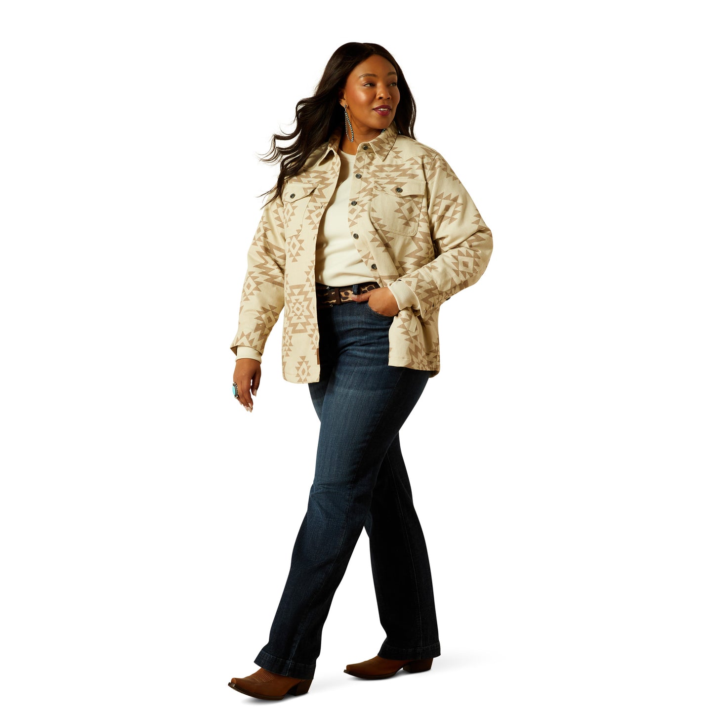 Ariat Ladies 10062783 Clovis Insulated Shirt Jacket