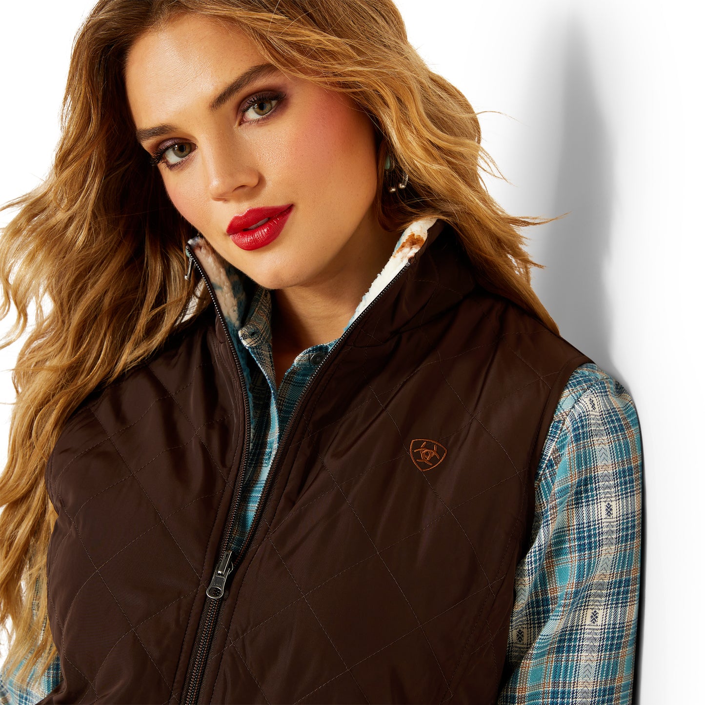 Ariat Ladies 10062816 Dilon 2.0 Reversible Insulated Vest