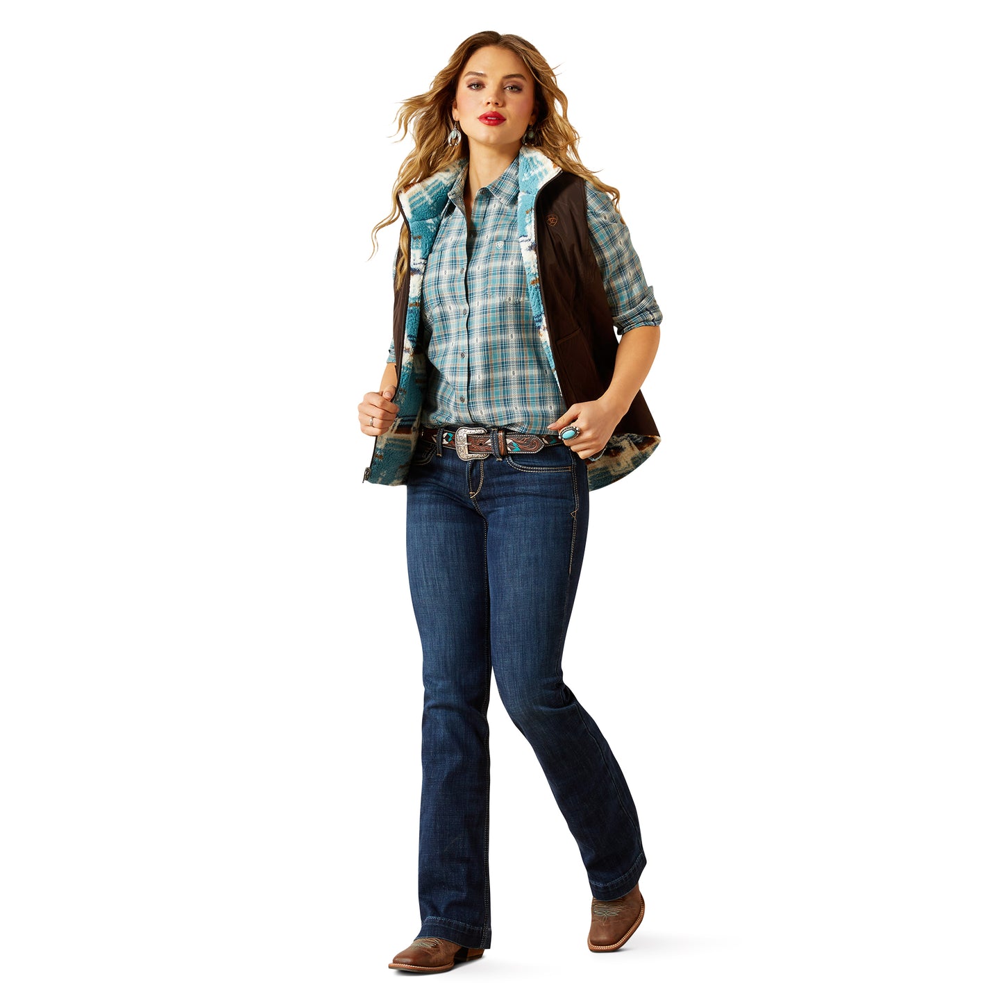 Ariat Ladies 10062816 Dilon 2.0 Reversible Insulated Vest