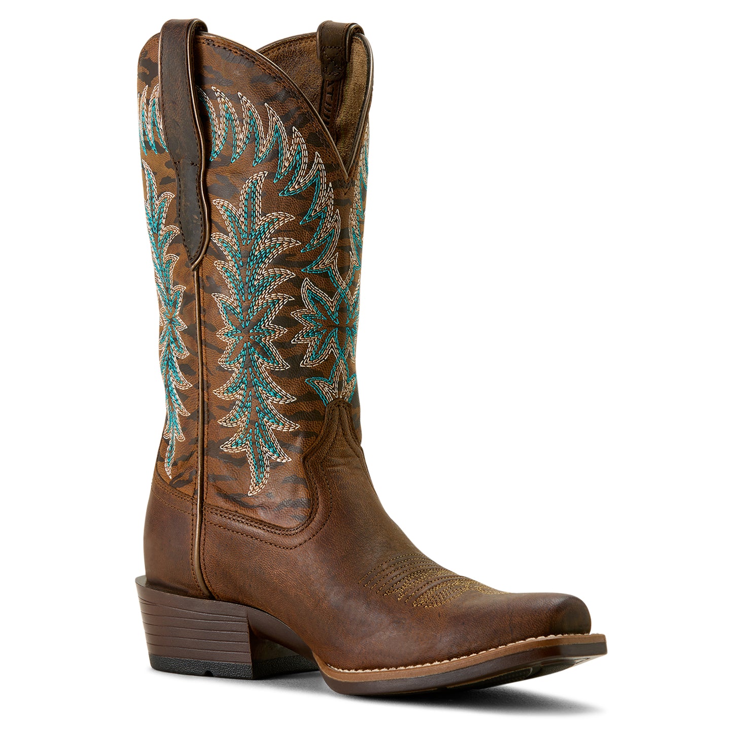 Ariat Ladies 10063900 Beaumont Western Boots in Sassy Brown