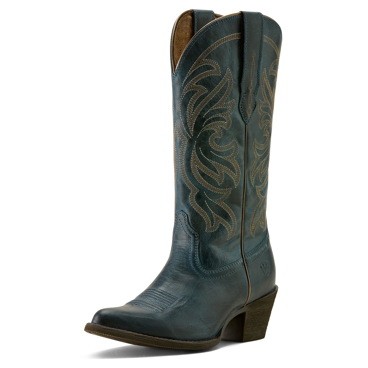 Ariat Ladies 10064008Heritage J Toe Stretch Fit Western Boots in Fresh Demin