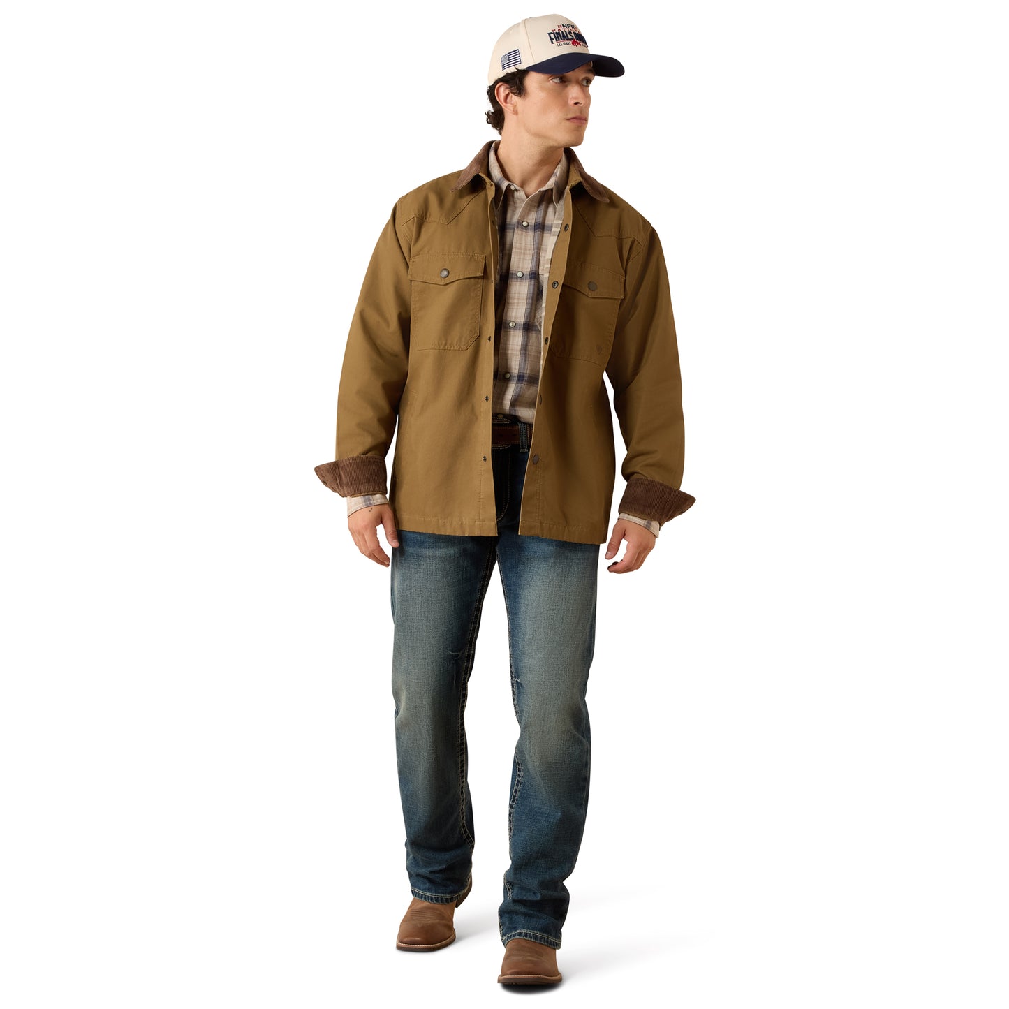 Ariat Mens 1079376 Retro Canvas Shirt Jacket