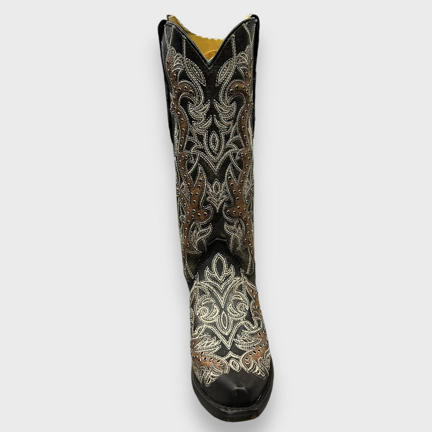 Corral C4040 Ladies Copper Embroidery & Crystals Cowboy boots