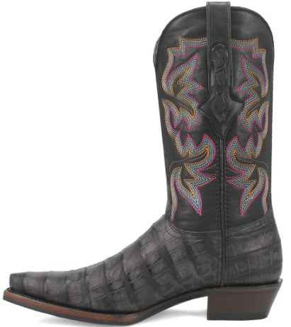 Dingo Gator In Black DI 128 Mens Cowboy Boots