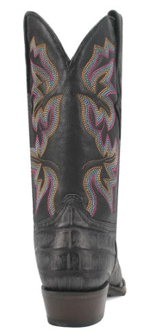 Dingo Gator In Black DI 128 Mens Cowboy Boots