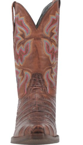 Dingo Gator In Brown DI 128 Mens Cowboy Boots