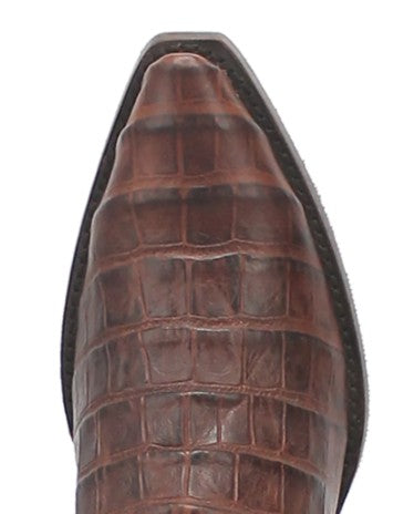 Dingo Gator In Brown DI 128 Mens Cowboy Boots