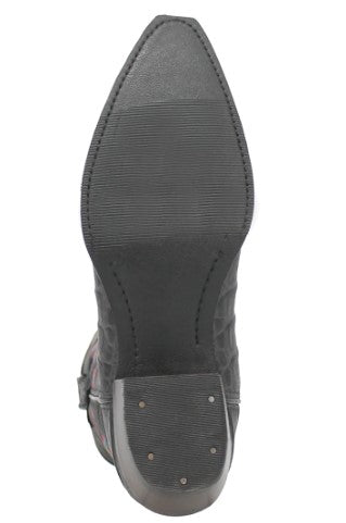 Dingo Gator In Black DI 128 Mens Cowboy Boots