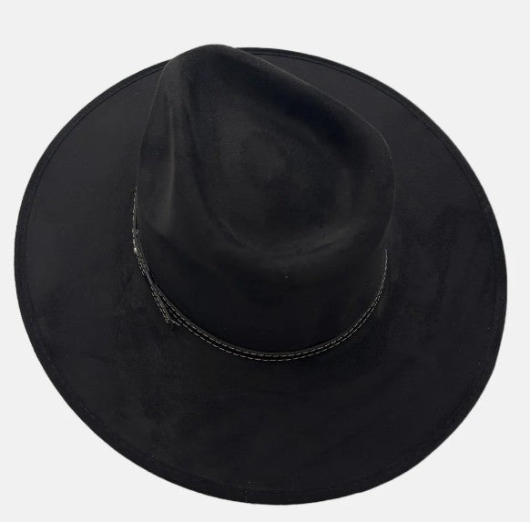 American Hat Makers Granger Pinch Top Flat brim Cowboy Hat