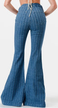 Load image into Gallery viewer, Grace Jeans Contemporary High Waist Flare Stripped Jeans HL-S685
