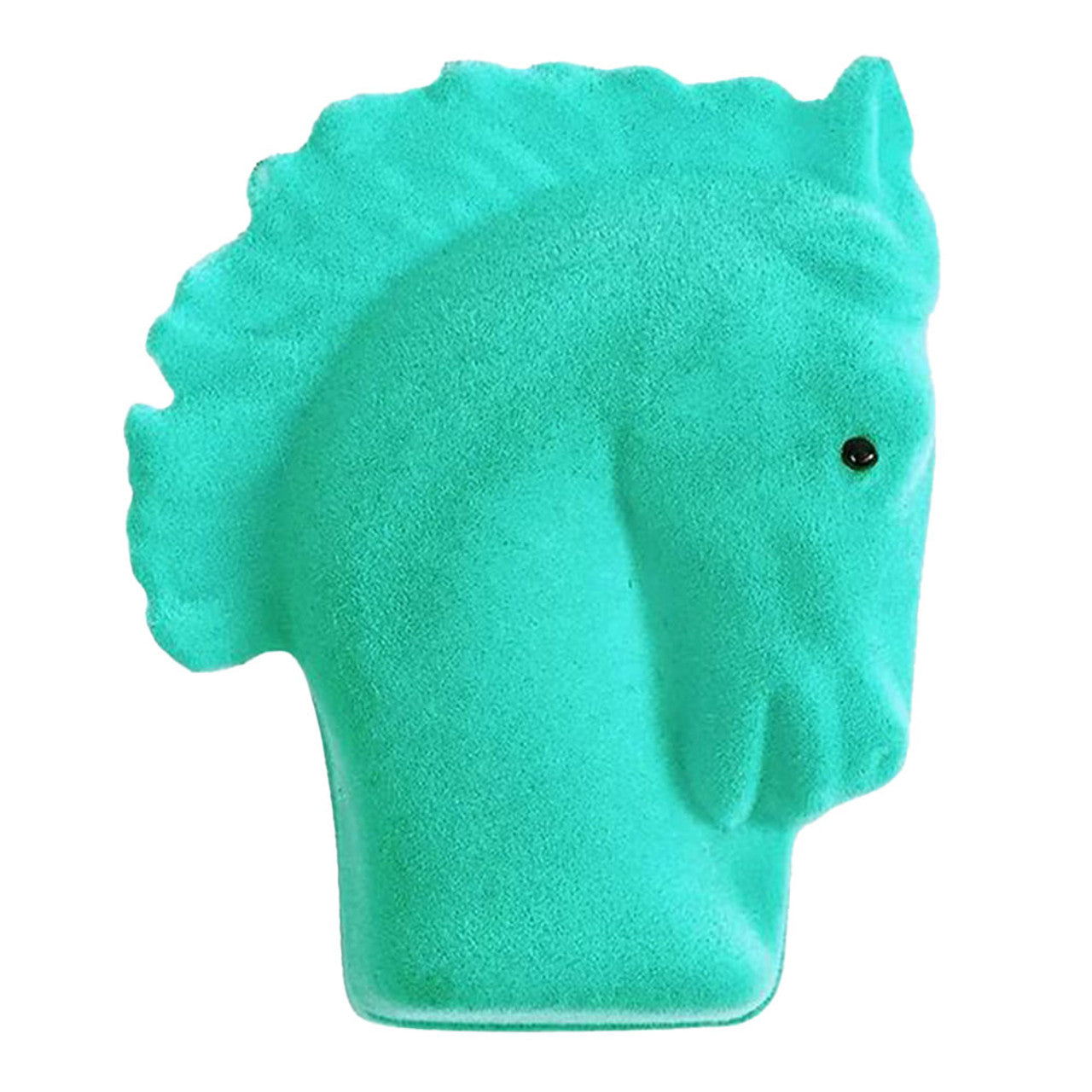 Western Express HN-7 Aqua Rhinestone Pony Necklace Horsehead Gift Box