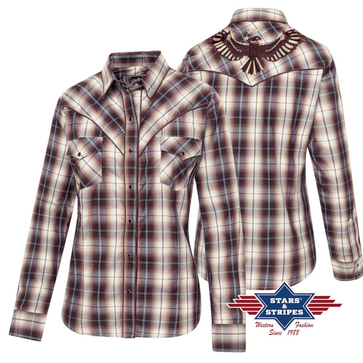 Harper Ladies Western Blouse