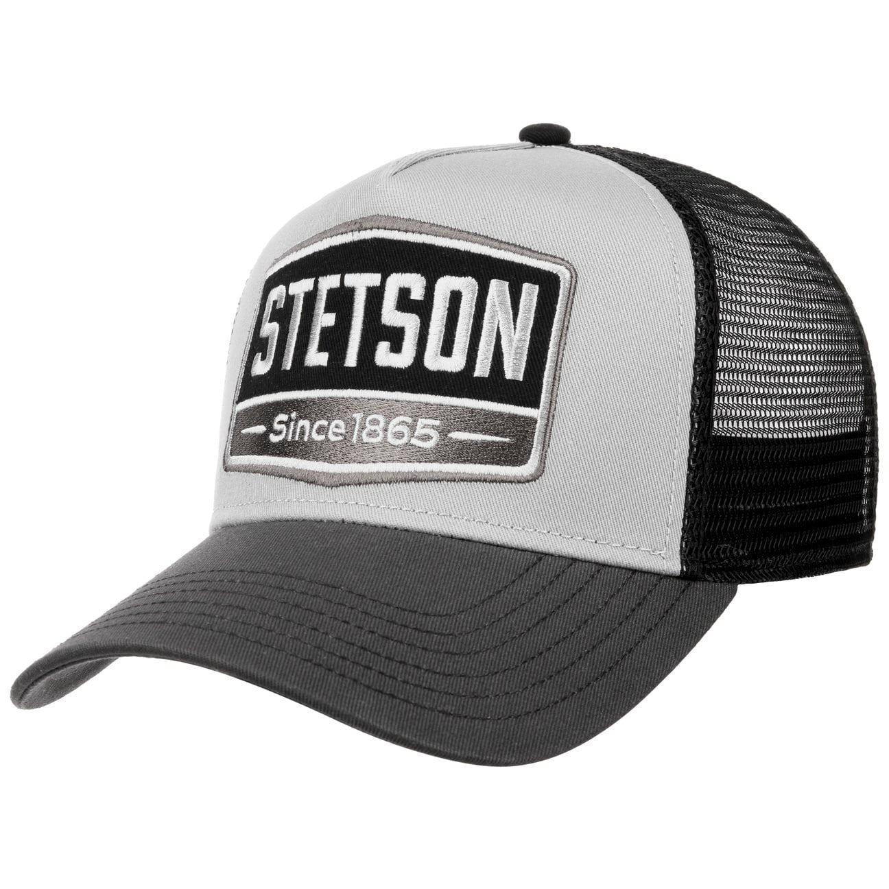 Stetson Trucker Cap 7751107 Grey/Black